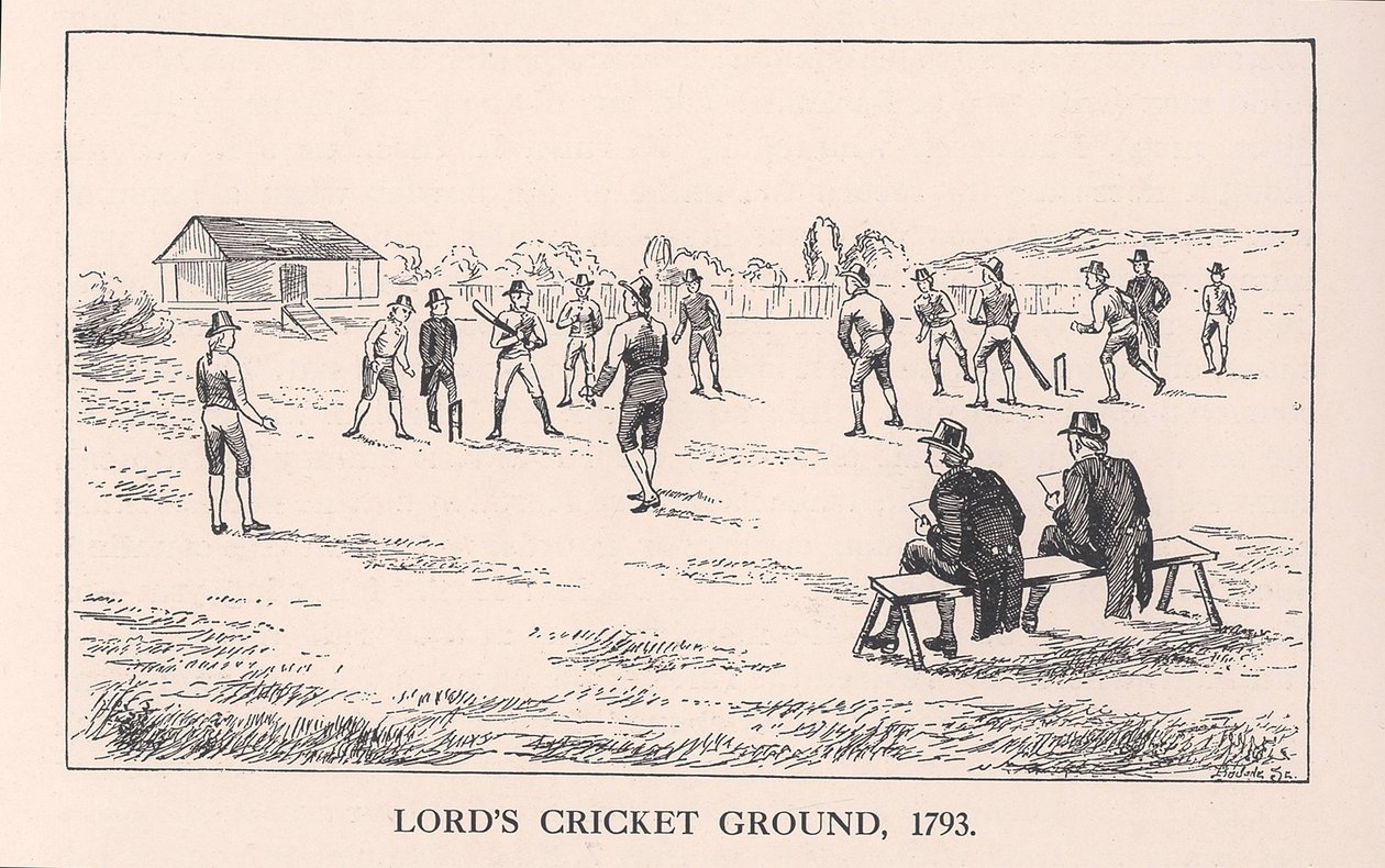 Lords cricketbane, London, 1793 1912 av Unbekannt