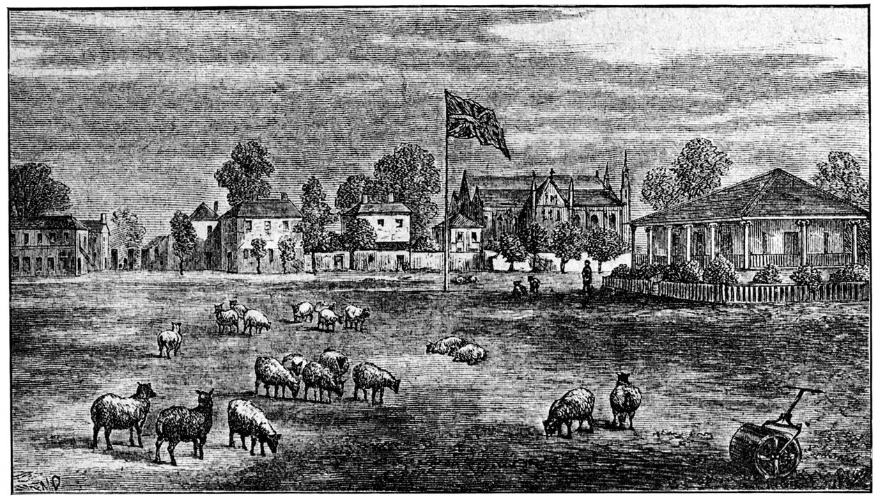 Lords cricketbane, London, 1836 1912 av Unbekannt