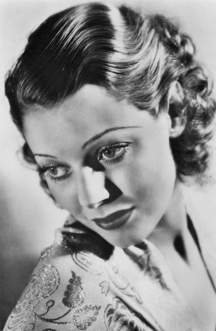 Loretta Young , amerikansk skuespillerinne, ca 1930-tallet av Unbekannt
