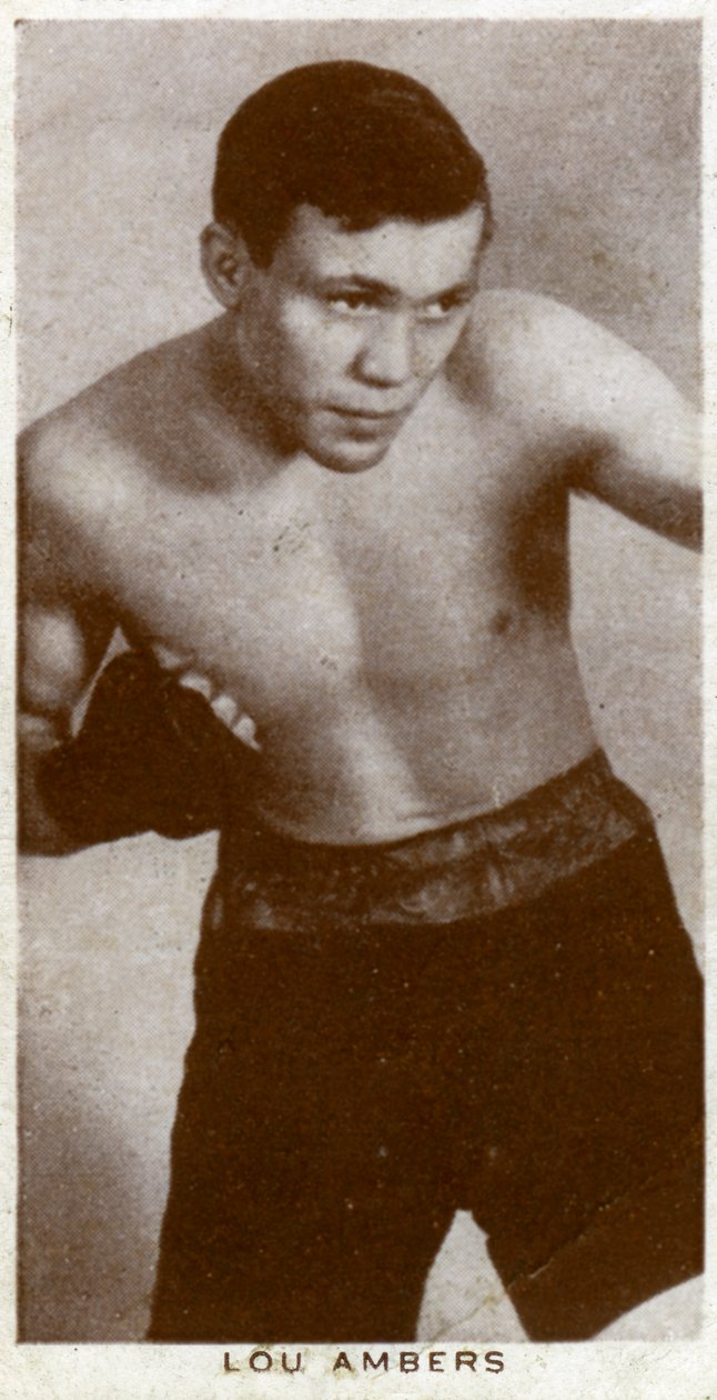 Lou Ambers , amerikansk bokser, 1938 av Unbekannt