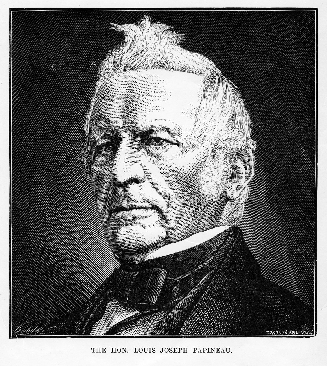 Louis-Joseph Papineau, 1786-1871, kanadisk politiker og advokat, 1800-tallet av Unbekannt