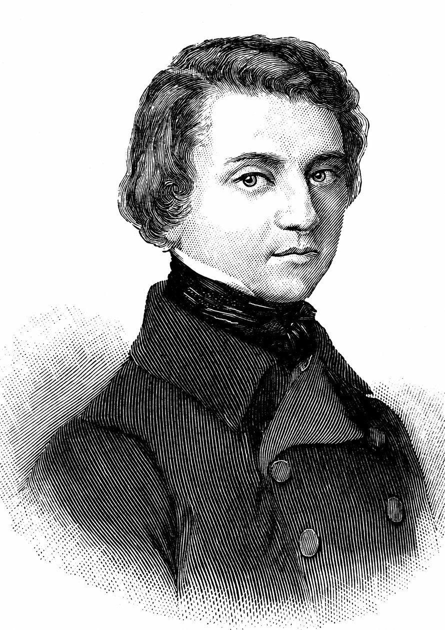 Louis Blanc , fransk historiker og sosialistisk politiker, 1800-tallet av Unbekannt