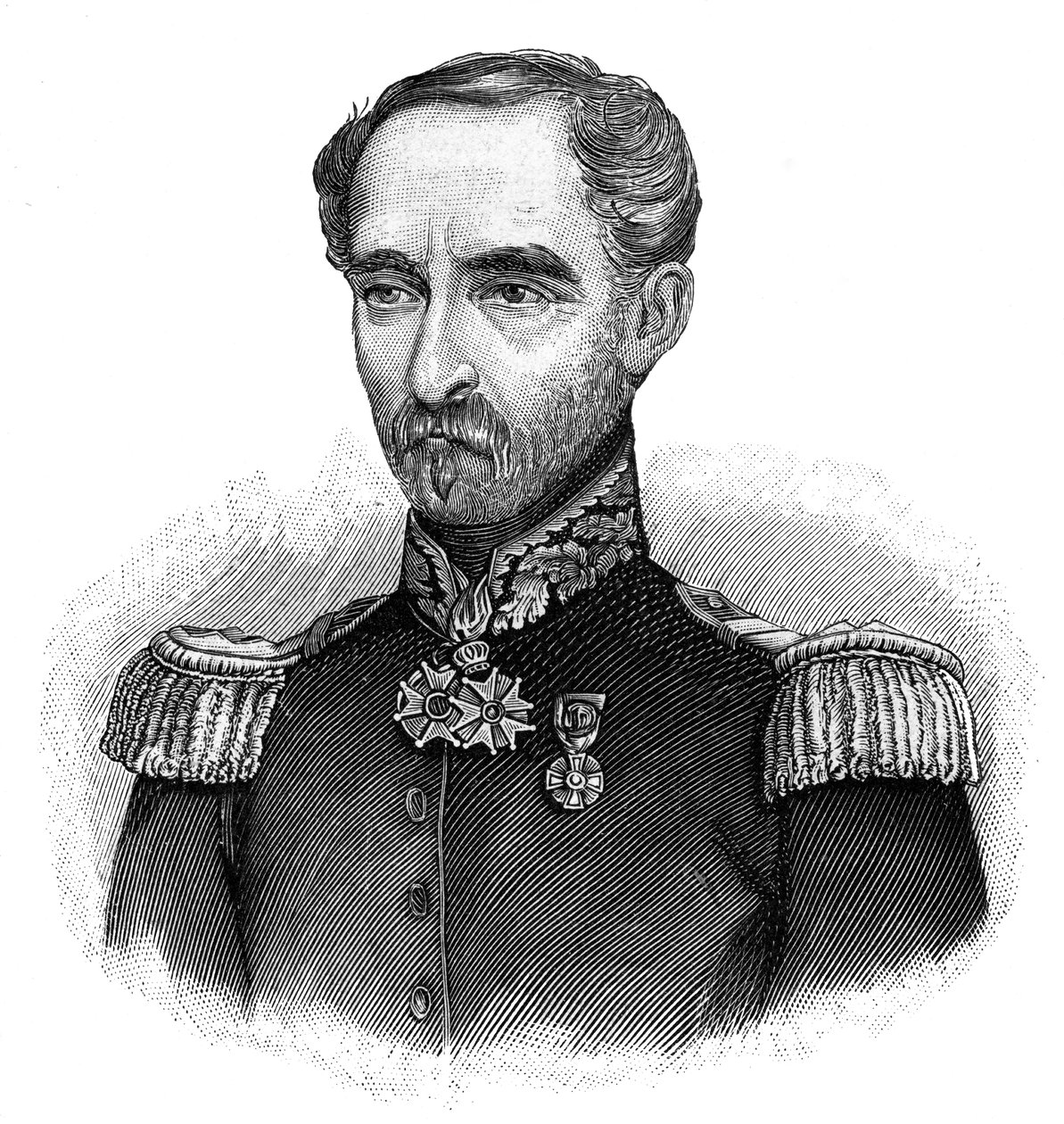 Louis Eugene Cavaignac 1802-1857, fransk general, 1900 av Unbekannt