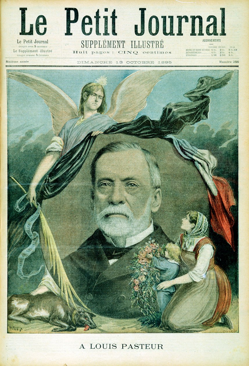 Louis Pasteur, fransk kjemiker, 1895 av Unbekannt