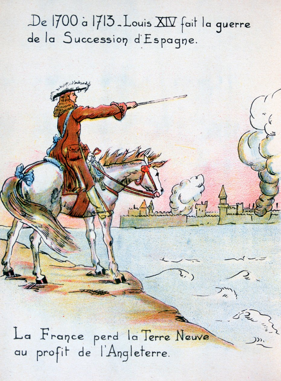 Ludvig XIV og den spanske arvefølgekrigen, 1700-1715 20. århundre av Unbekannt