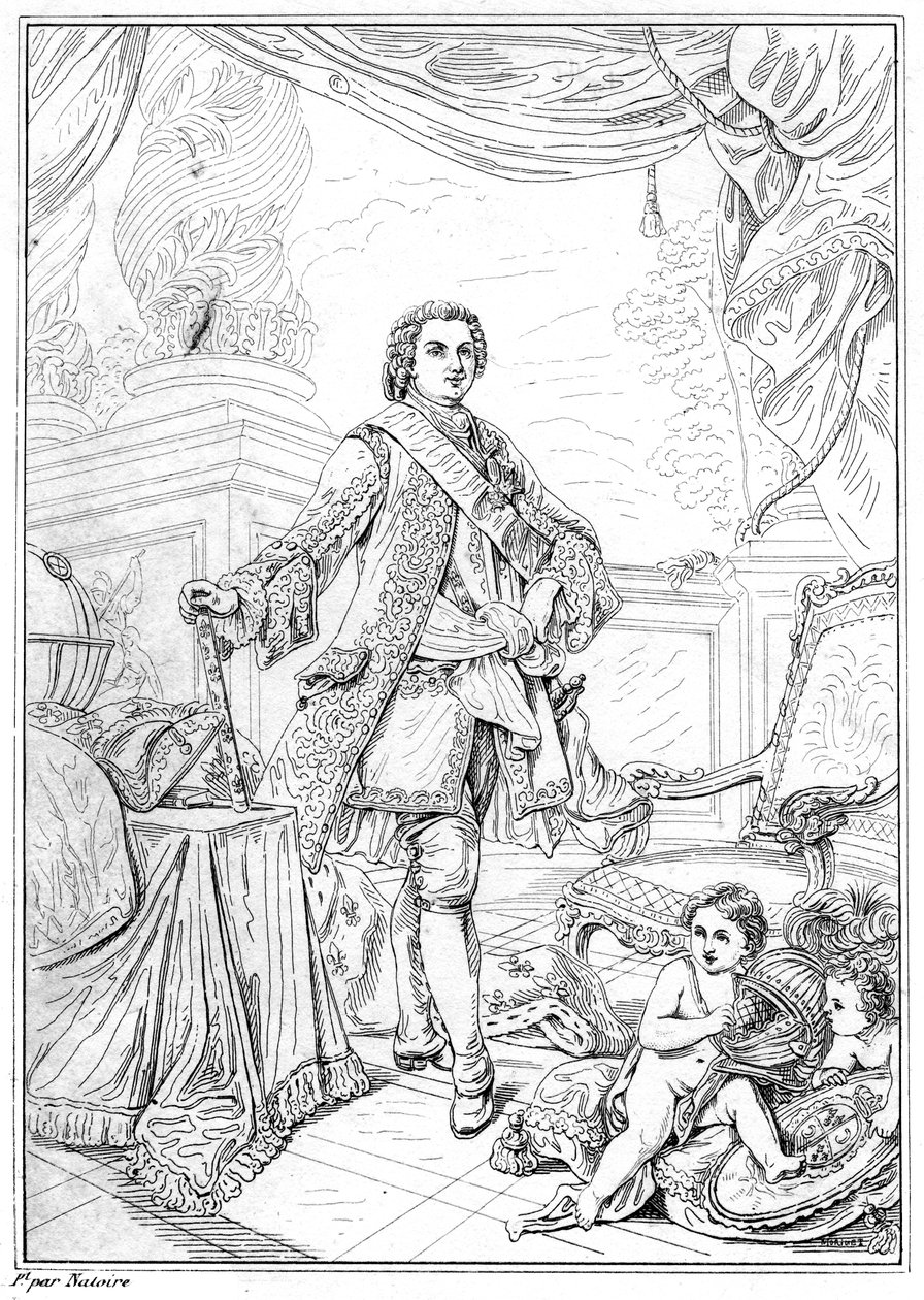 Louis XVI, konge av Frankrike av Unbekannt