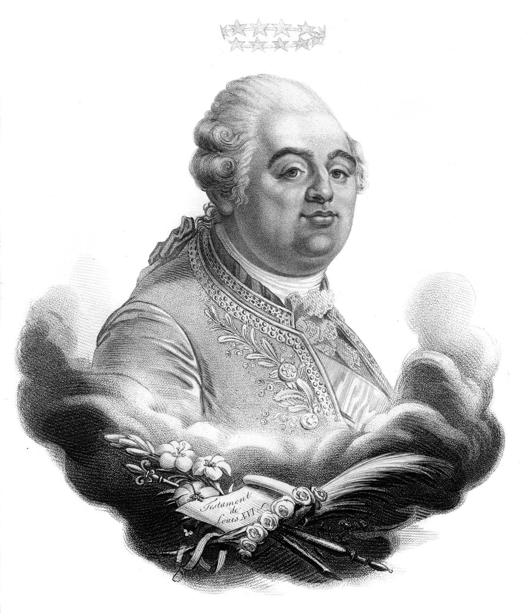 Louis XVI, konge av Frankrike, 1816 av Unbekannt