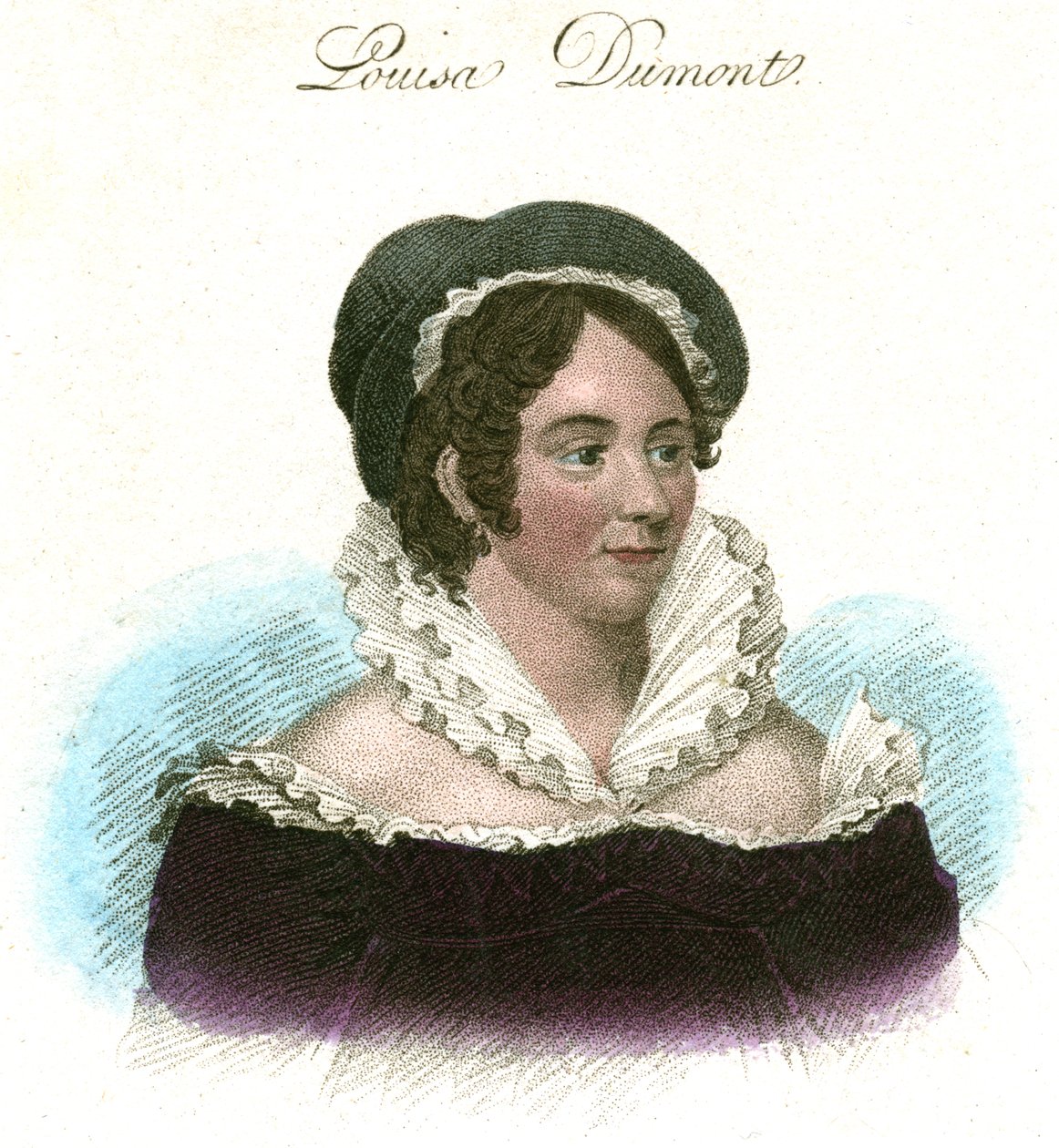 Louisa Dumont, c1825-1850 av Unbekannt