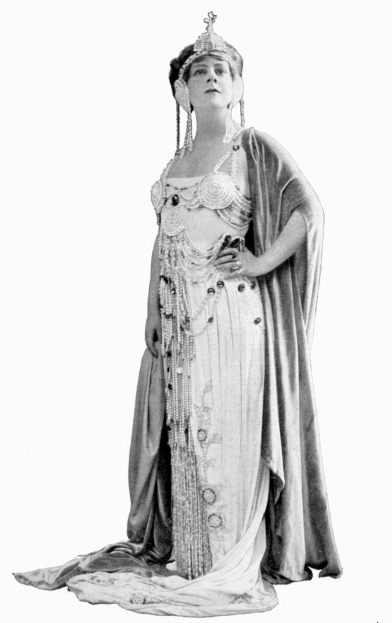 Louise Edvina 1880-1940, kanadisk sopran, c1911 av Unbekannt