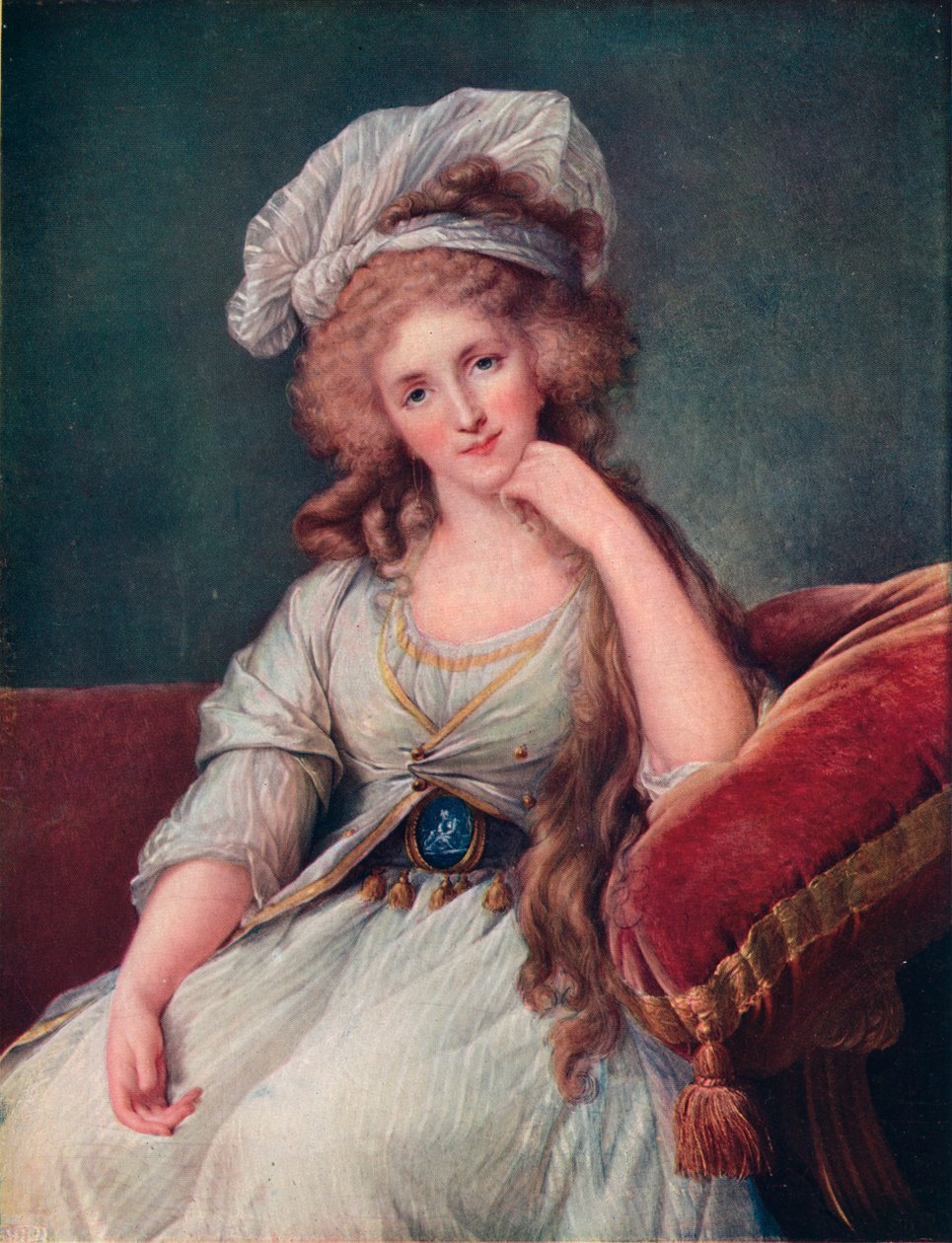 Louise Marie Adelaide de Bourbon-Penthievre, hertuginne av Orleans, 17531821. Fransk aristokrat av Unbekannt