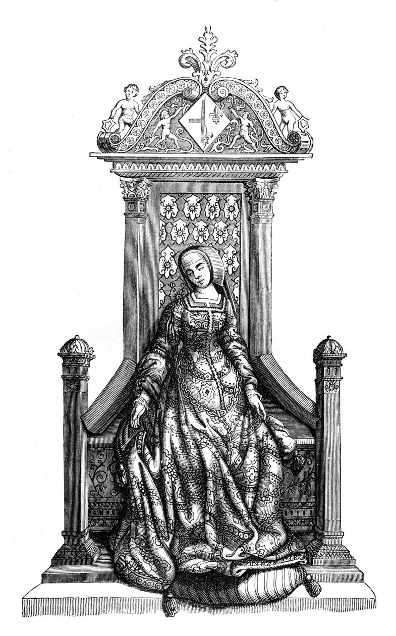 Louise av Savoy, hertuginne av Angouleme, 1870 av Unbekannt