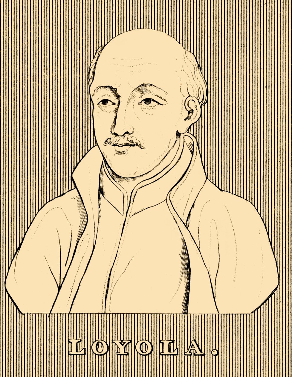 Loyola, 1491-1556, 1830. av Unbekannt