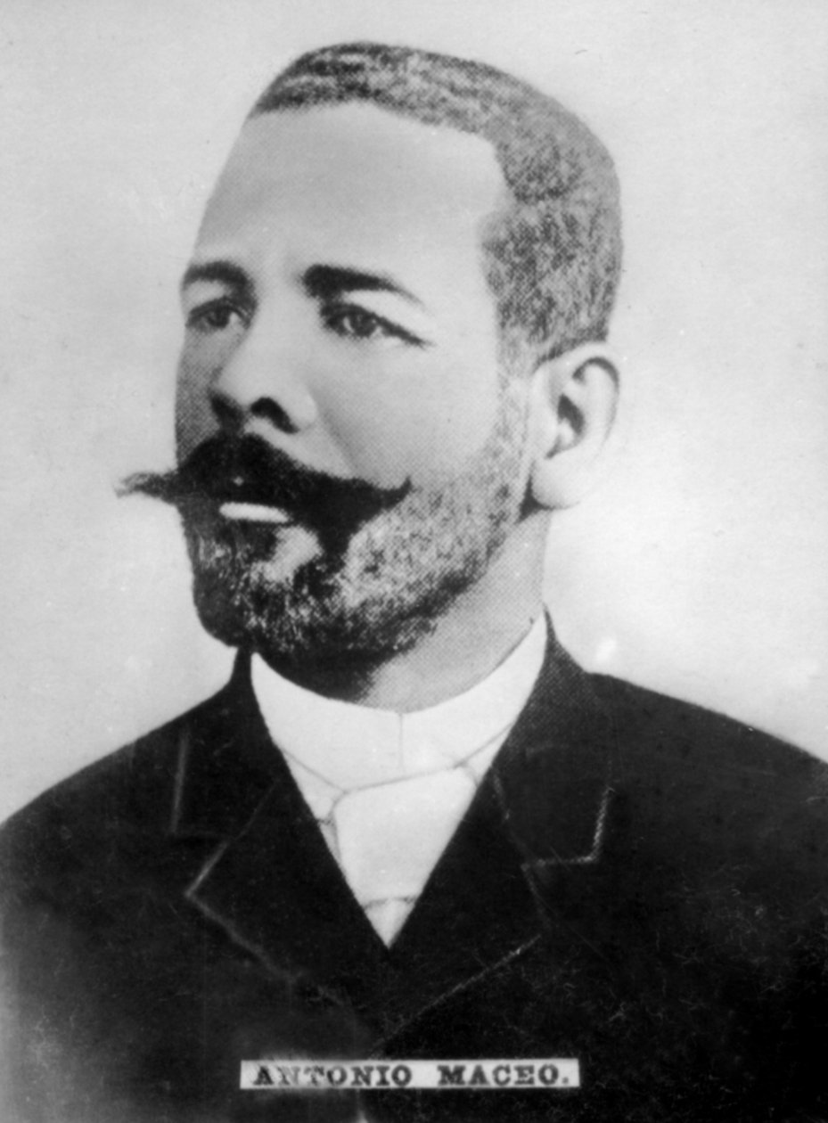 Generalløytnant Jose Antonio Maceo Grajales 1845-1896, den cubanske uavhengighetshæren, c1910 av Unbekannt