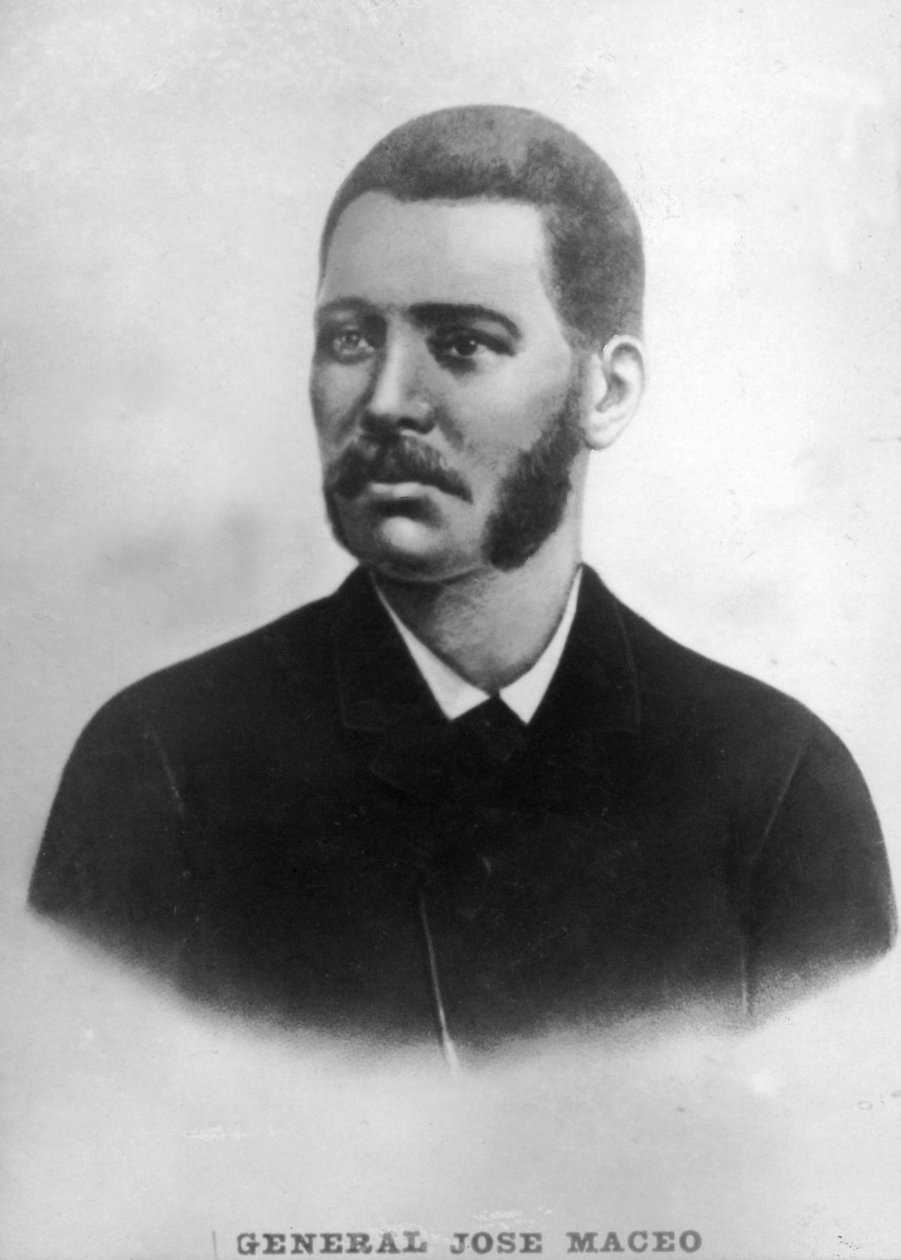 Generalløytnant Jose Maceo 1845-1896, nestkommanderende for den cubanske hæren for uavhengighet, c1910 av Unbekannt
