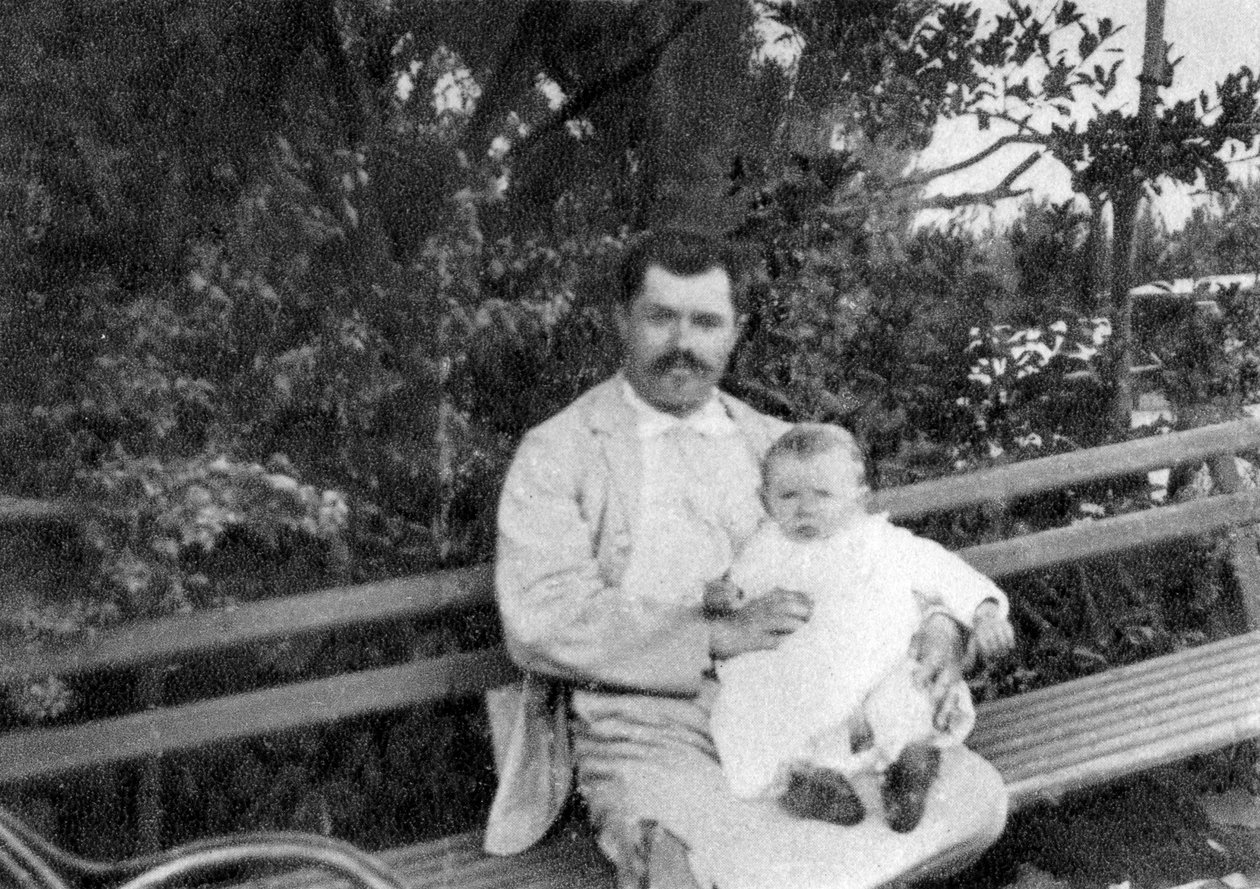 Lucien Descaves , fransk forfatter, 1896 av Unbekannt