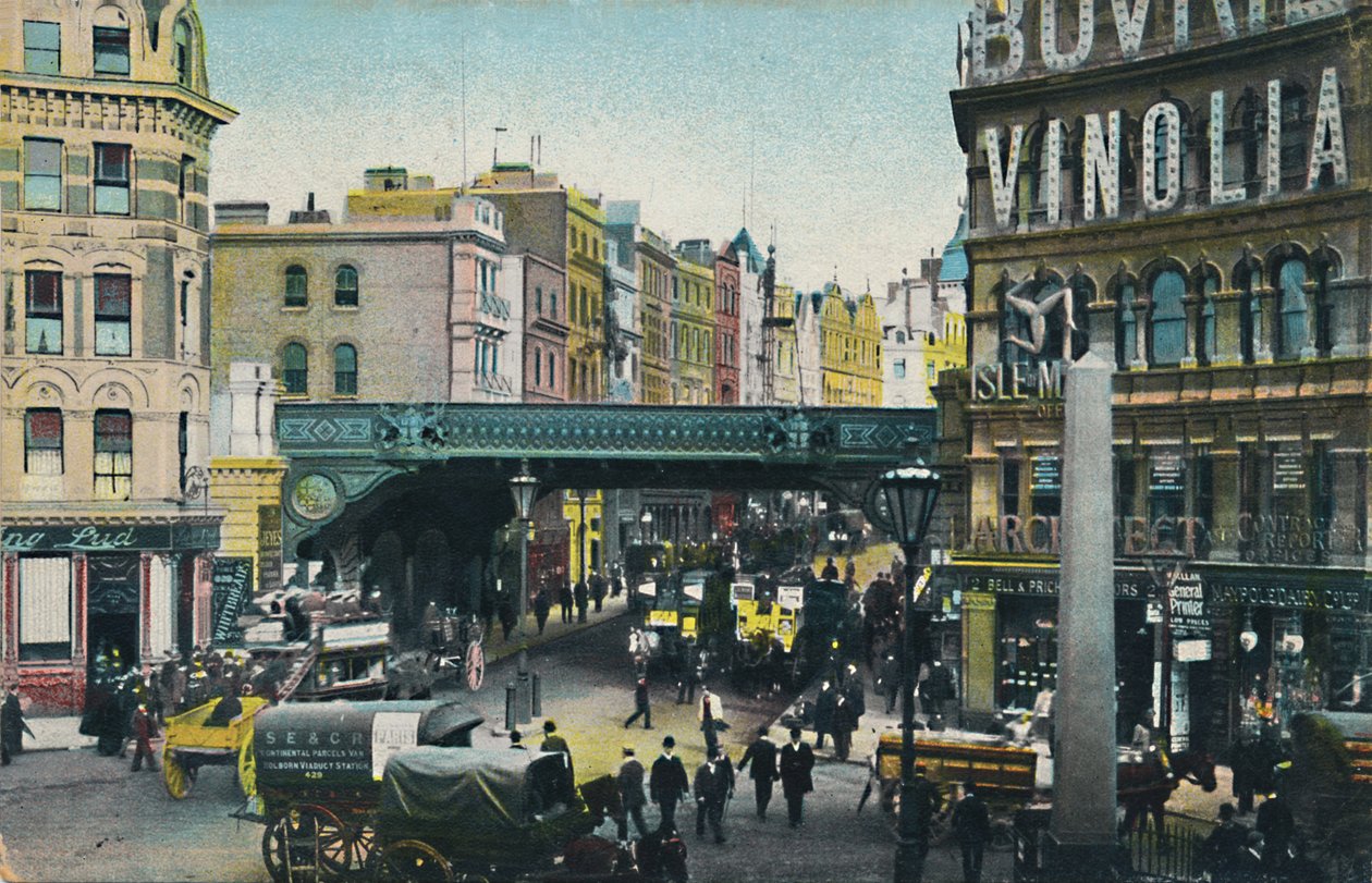 Ludgate Hill, London, 1904. av Unbekannt