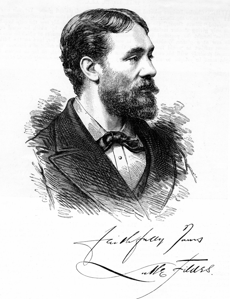 Luke Fildes, kunstner, 1800-tallet av Unbekannt