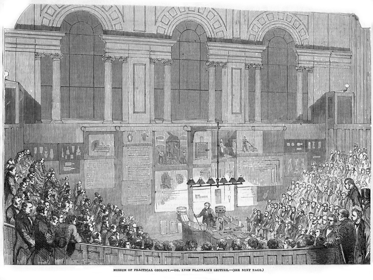 Lyon Playfair , skotsk kjemiker og politiker, foreleser, 1852 av Unbekannt