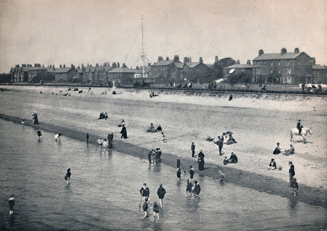Lytham - Fra bryggen, 1895 av Unbekannt