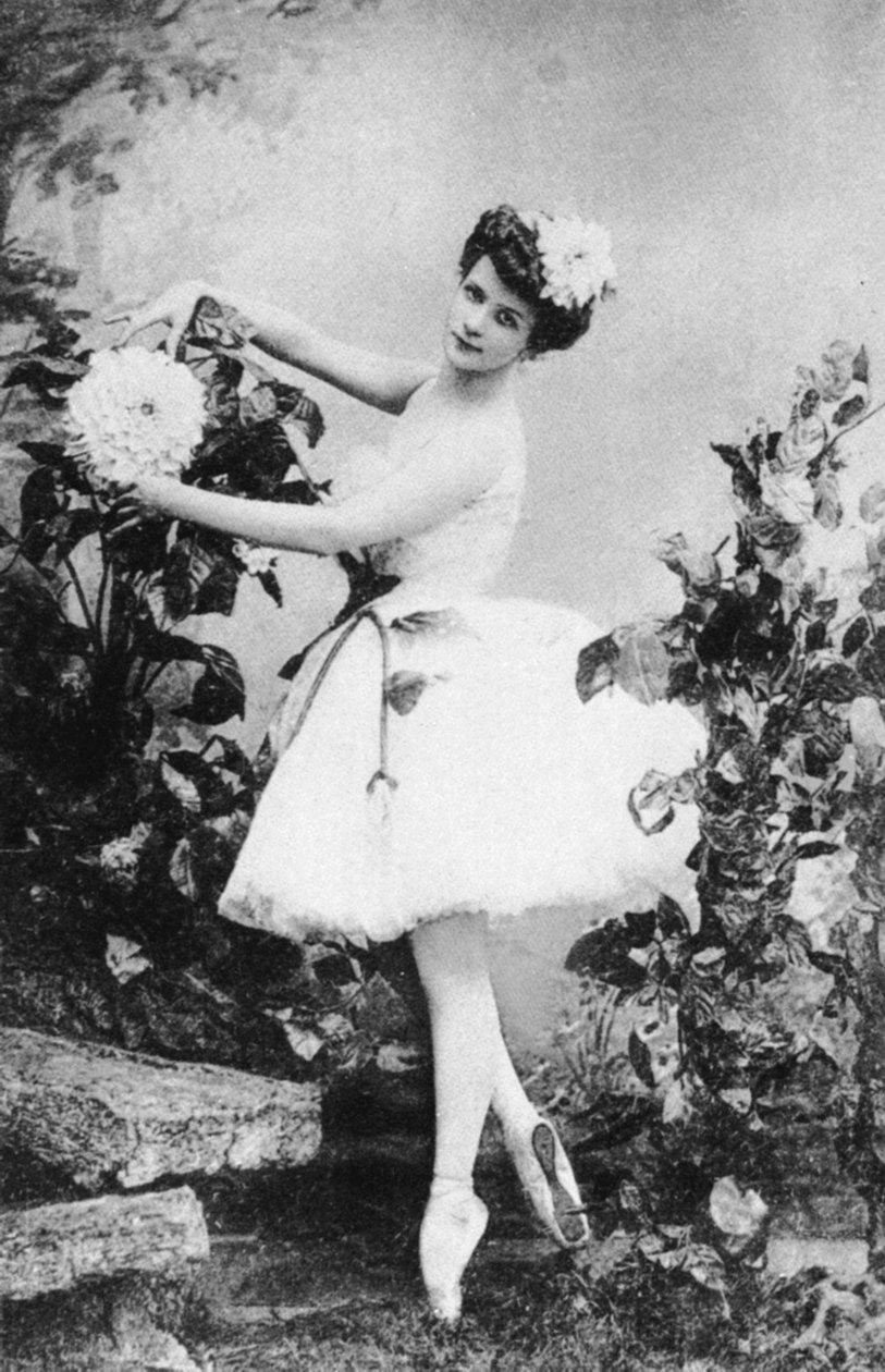 Lyubov Yegorova, russisk ballerina, 1905 av Unbekannt