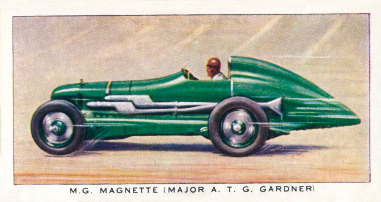 M. G. Magnette Major A. T. G. Gardner, 1938 av Unbekannt