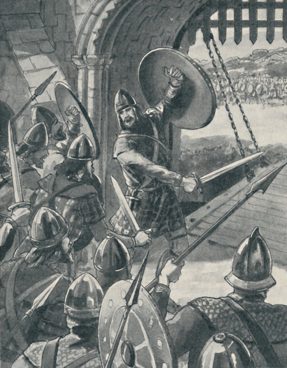 Macbeth var en seig kriger, c1934 av Unbekannt
