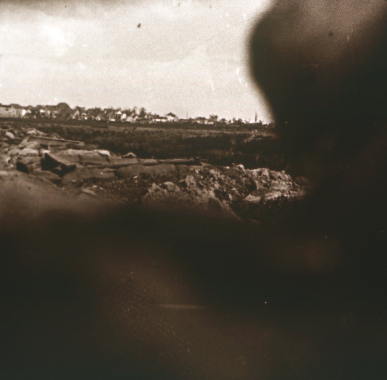 Maskingeværskjul, Diksmuide, Belgia, c1914-c1918 av Unbekannt