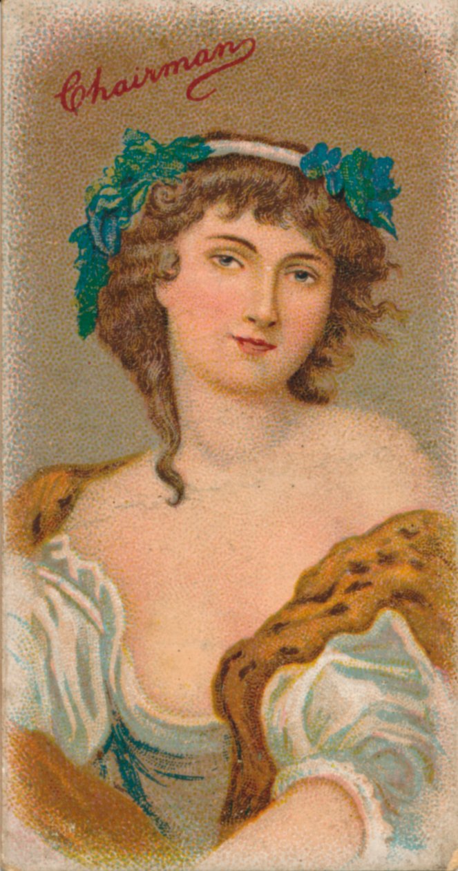 Madame Cail som Bacchante av Louis-Marie Sicardi 1746-1825, 1912 av Unbekannt