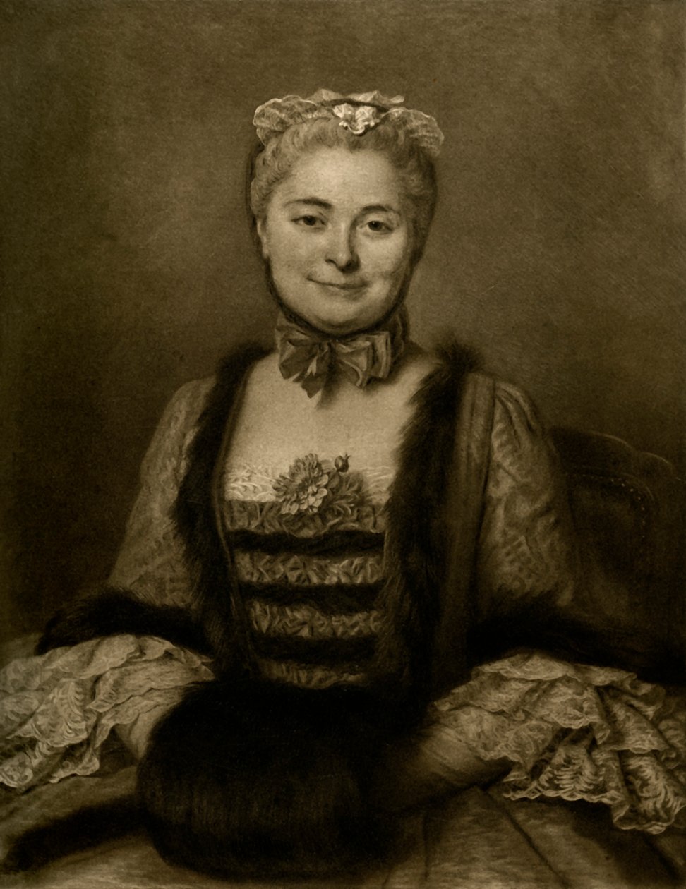Madame Masse, ca 1750-tallet, 1908. av Unbekannt