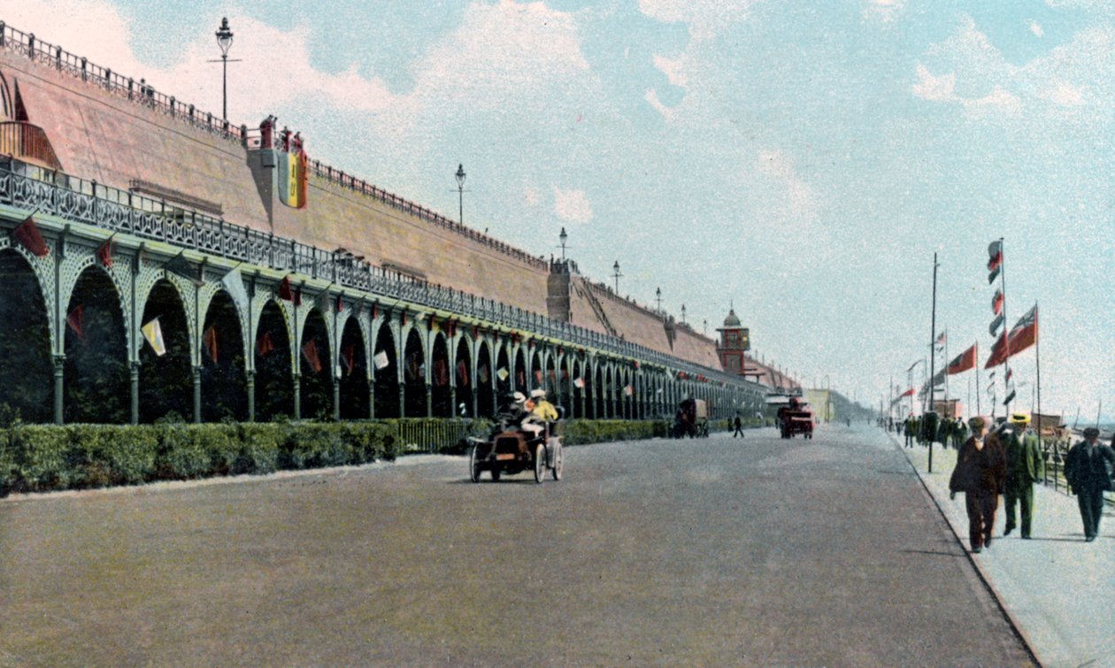 Madeira Road motorbane, Brighton, East Sussex, c1900-c1920s av Unbekannt