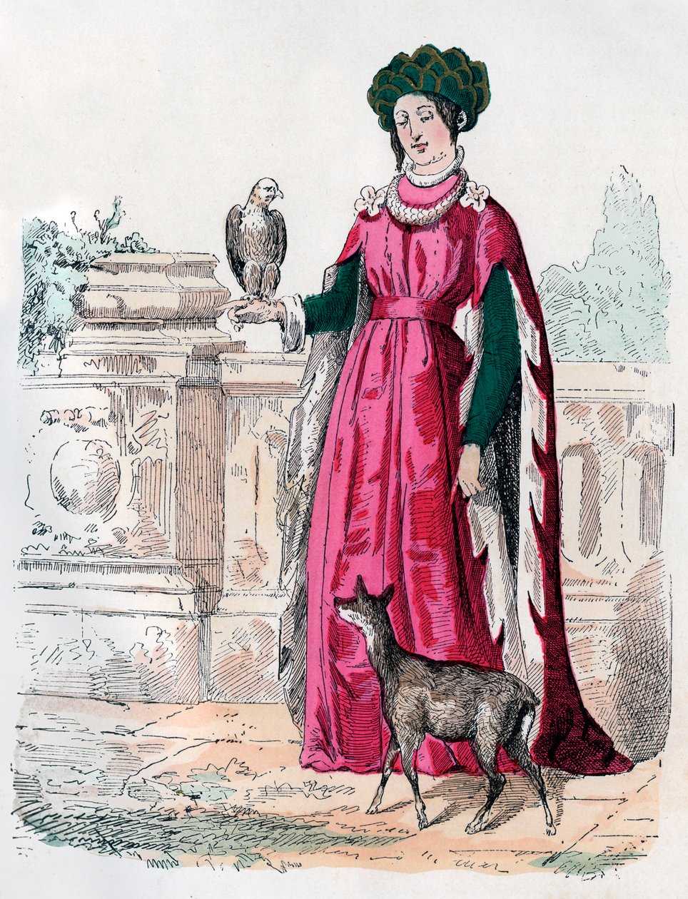 Madeleine av Valois, prinsesse av Viana, 1460 1882-1884 av Unbekannt