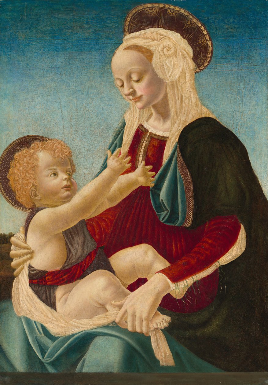 Madonna og barn, ca. 14701480. av Unbekannt