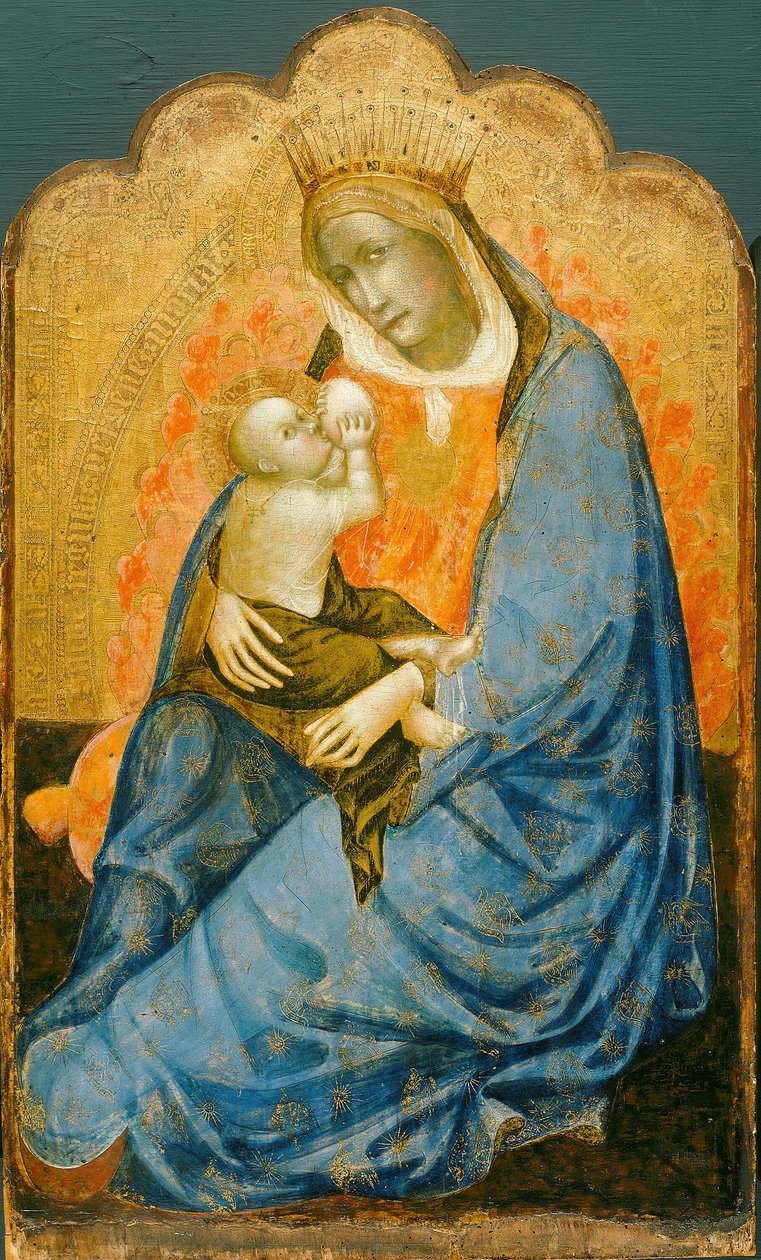 Madonna av ydmykhet, 13751400. av Unbekannt
