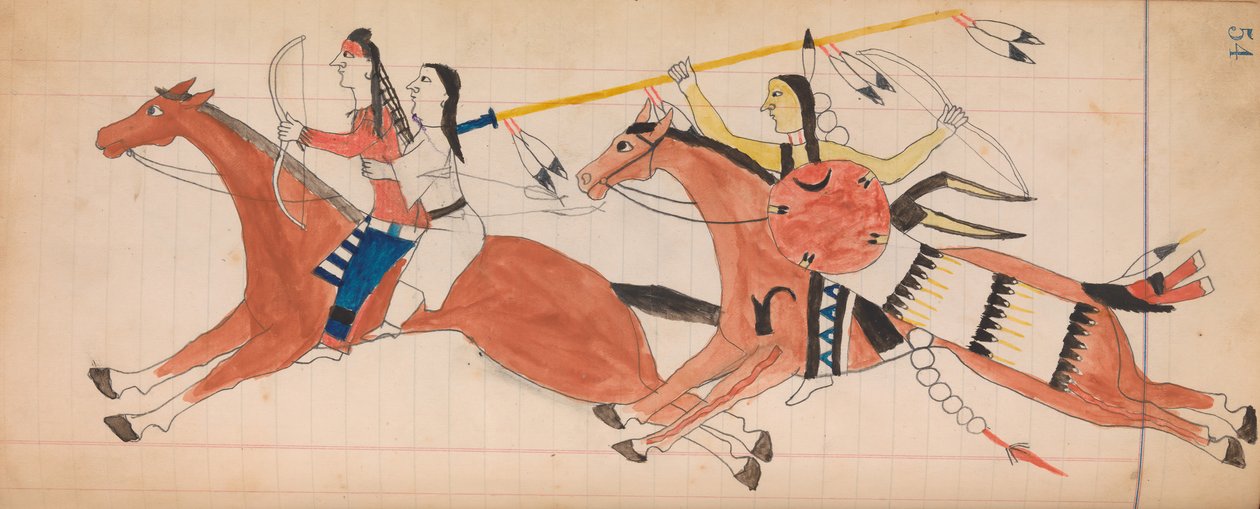 Maffet Ledger: Tegning, ca. 1874-81. av Unbekannt