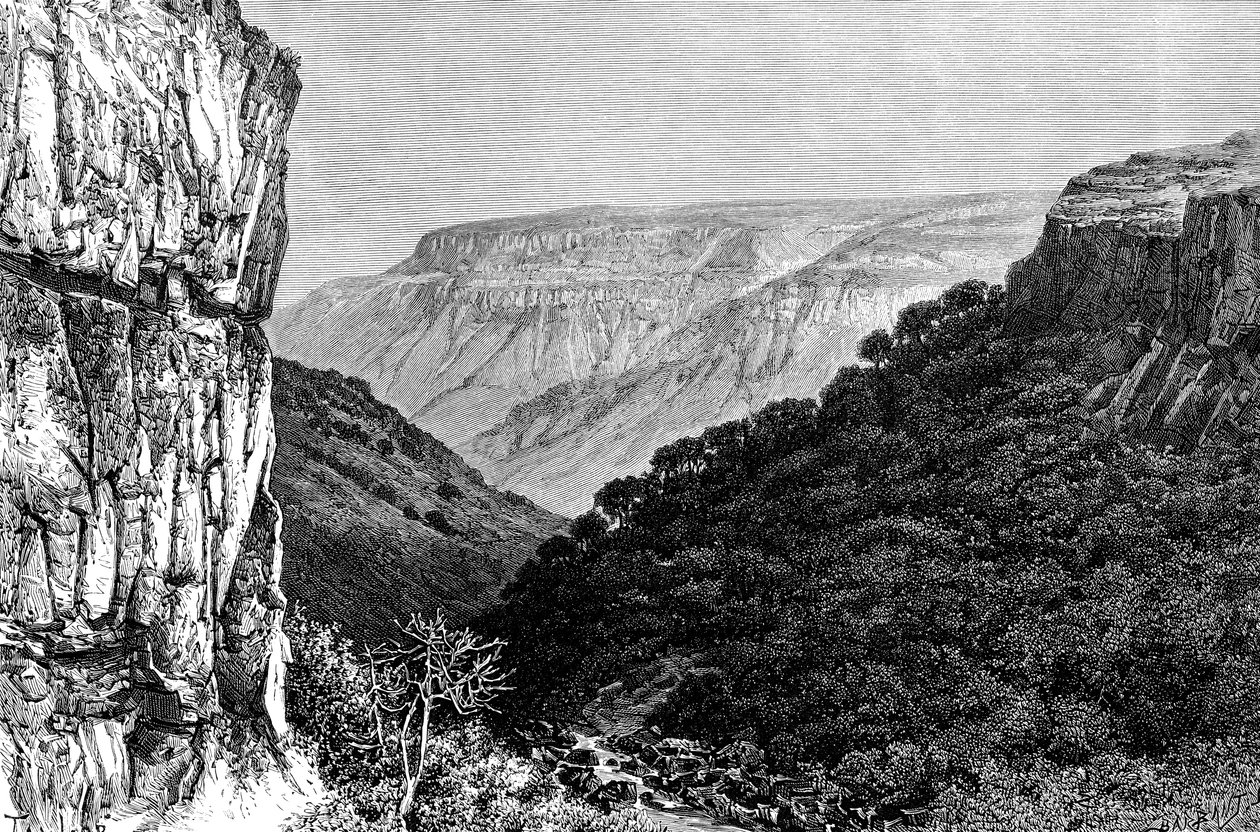Mahabaleshwar, Maharashtra, India, 1895 av Unbekannt