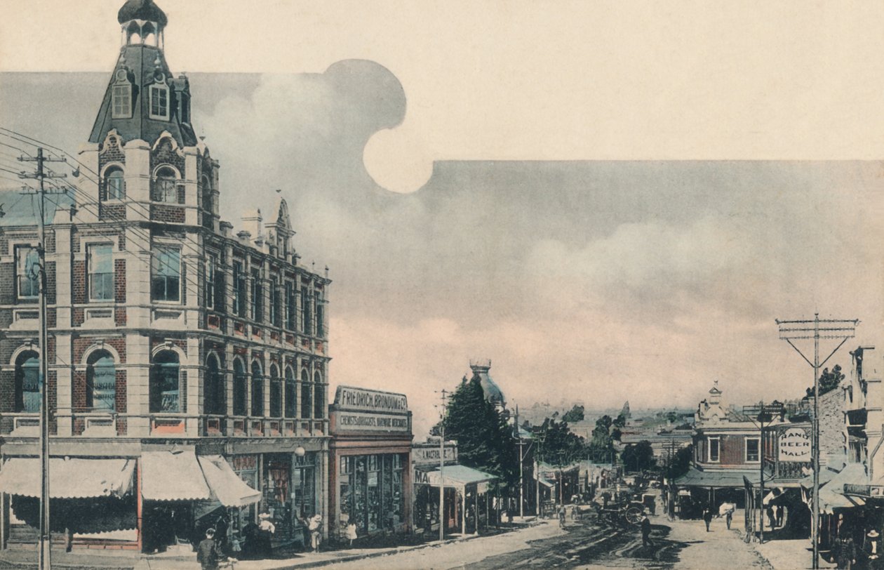 Main Ford - Fordsburg, tidlig på 1900-tallet. av Unbekannt