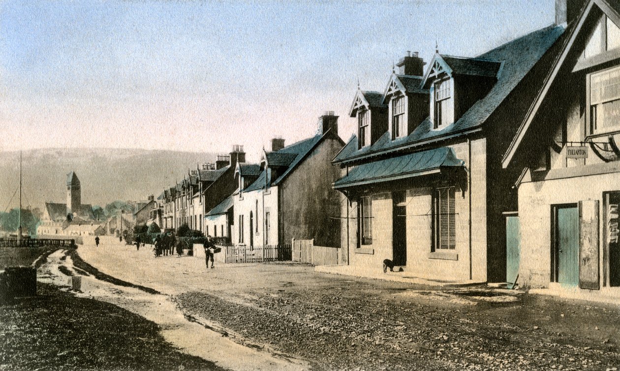 Main Street, Lamlash, Isle of Arran, Skottland, 1900-tallet av Unbekannt