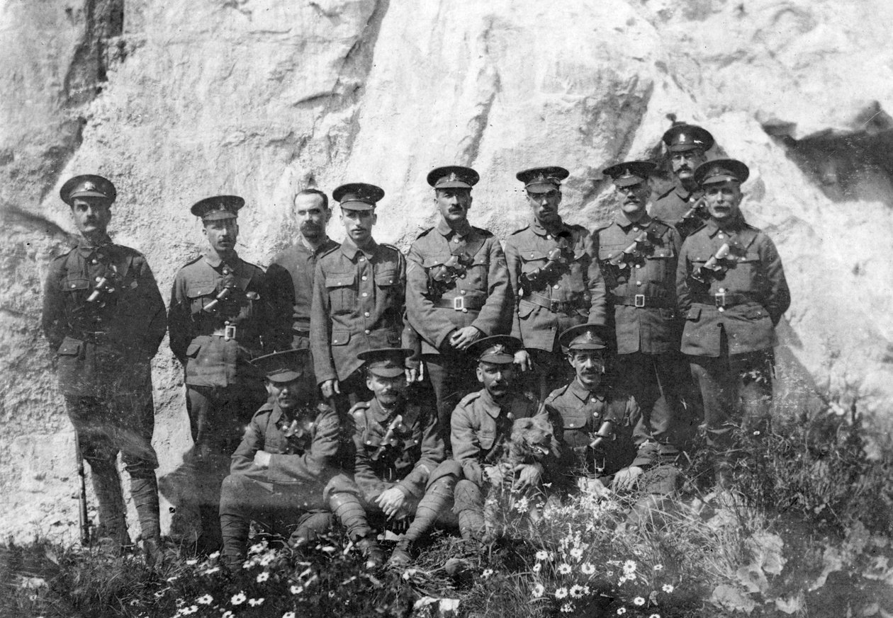 Hovedvakt, Royal Naval Depot, Fleet House og Archcliffe Fort, Dover, c1916 av Unbekannt