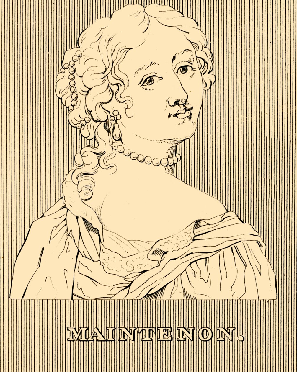 Maintenon, 1635-1719, 1830. av Unbekannt