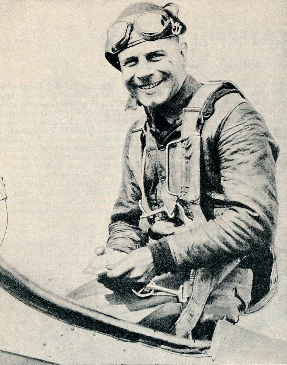 Major James H Doolittle, amerikansk flyger, c1936 c1937 av Unbekannt