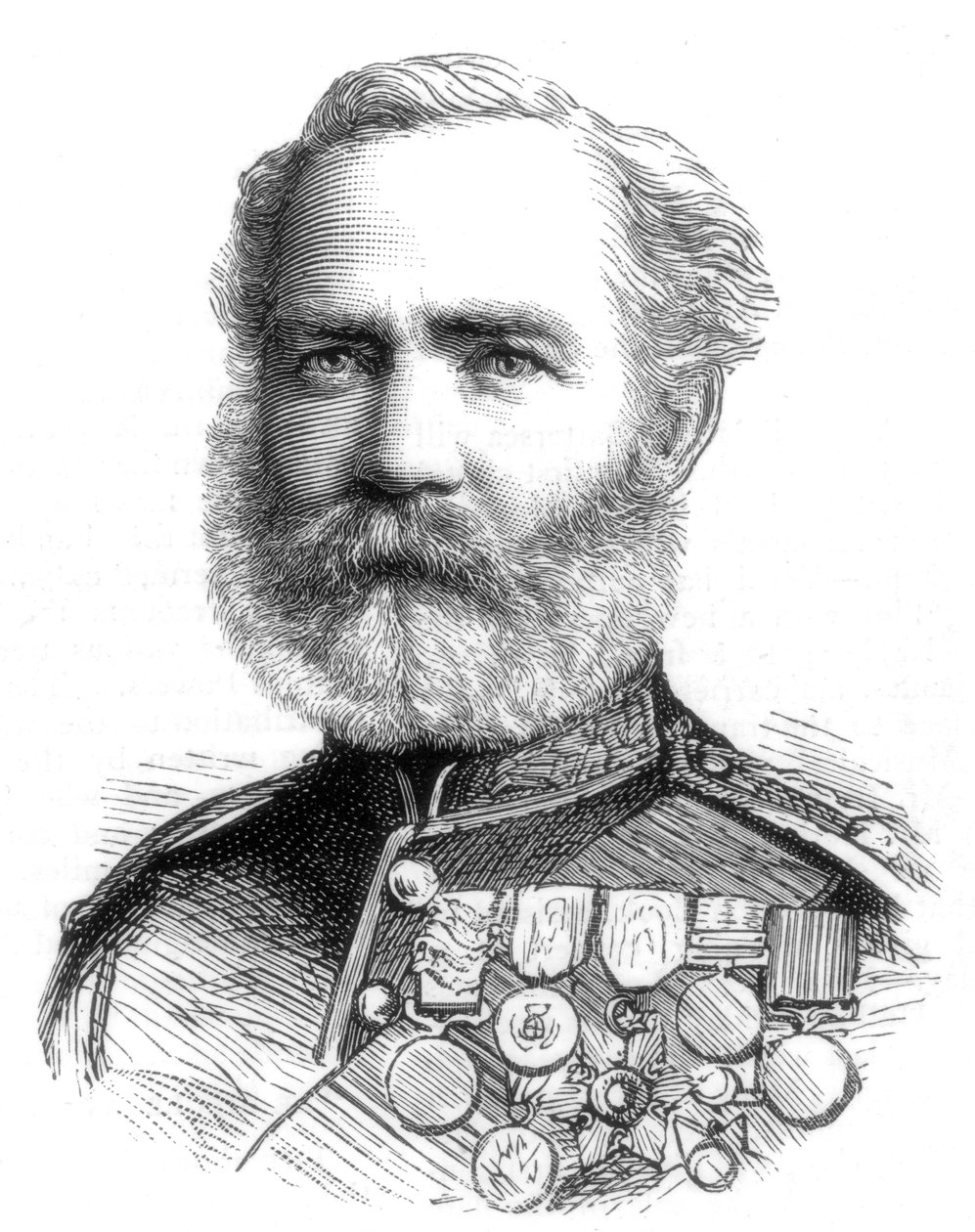 Major John McBlain, 1885 av Unbekannt