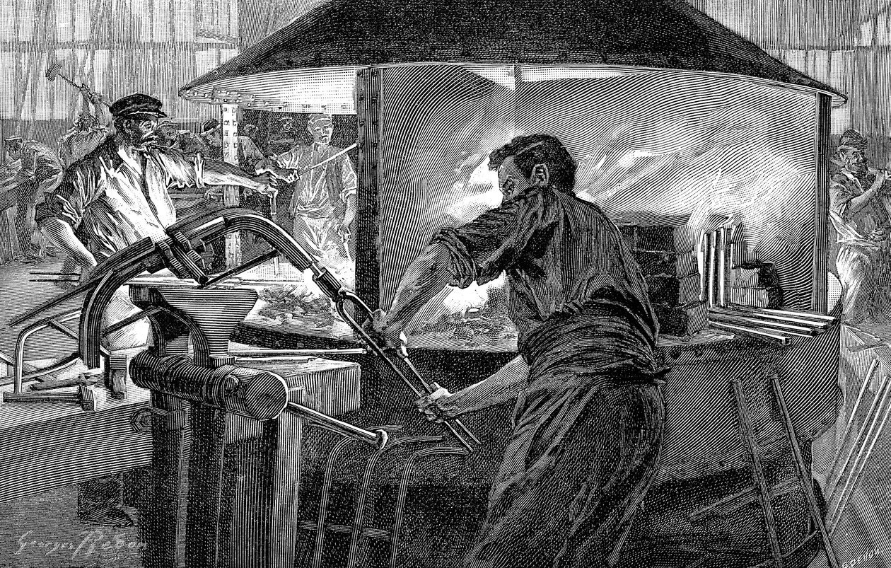 Lage sykkelstyre, Frankrike, 1896 av Unbekannt