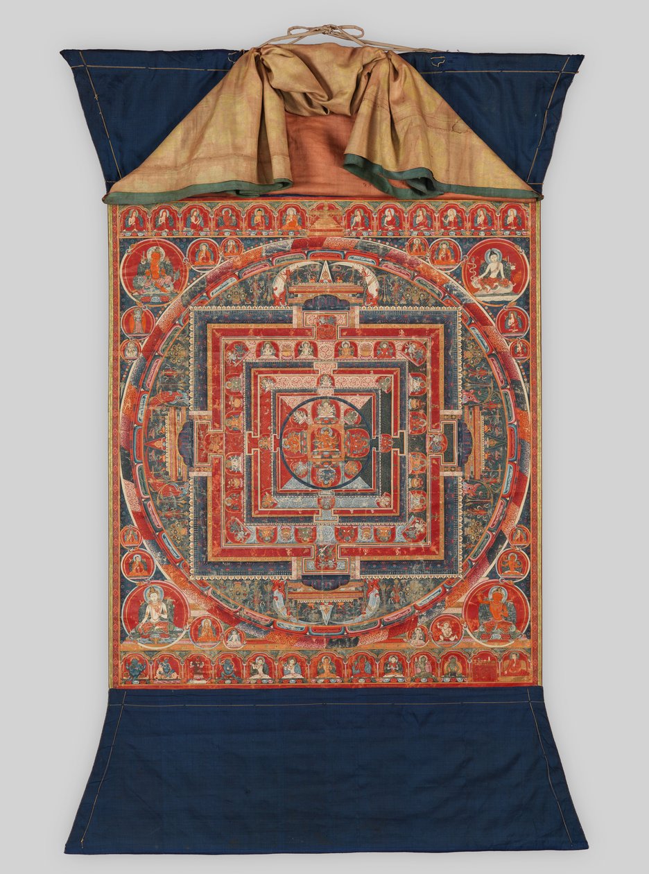 Mandala of Forms of Manjushri, Bodhisattva of Transcendent Wisdom, sent på 1300-tallet. av Unbekannt