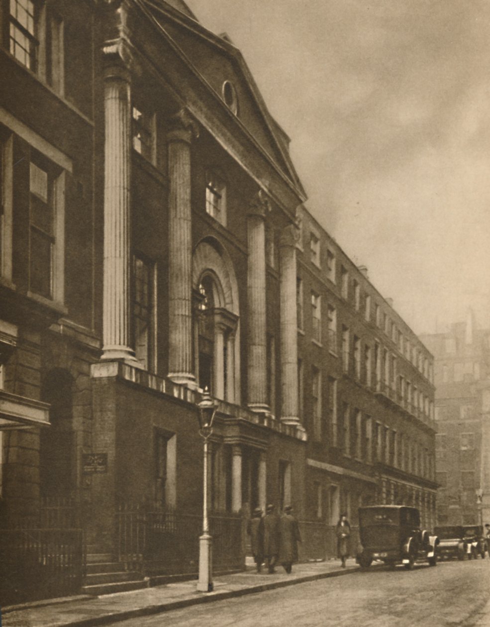 Herskapshus bygget av brødrene Adam for Royal Society of Arts, c1935. av Unbekannt