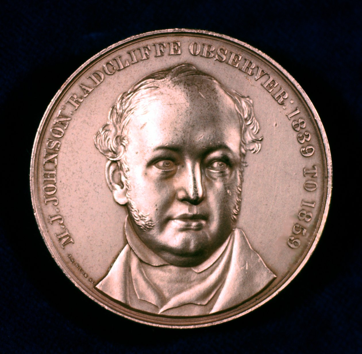 Manuel John Johnson , engelsk astronom, 1862 av Unbekannt