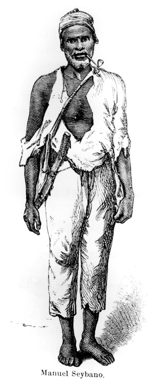 Manuel Seybano, Santo Domingo, 1873 av Unbekannt