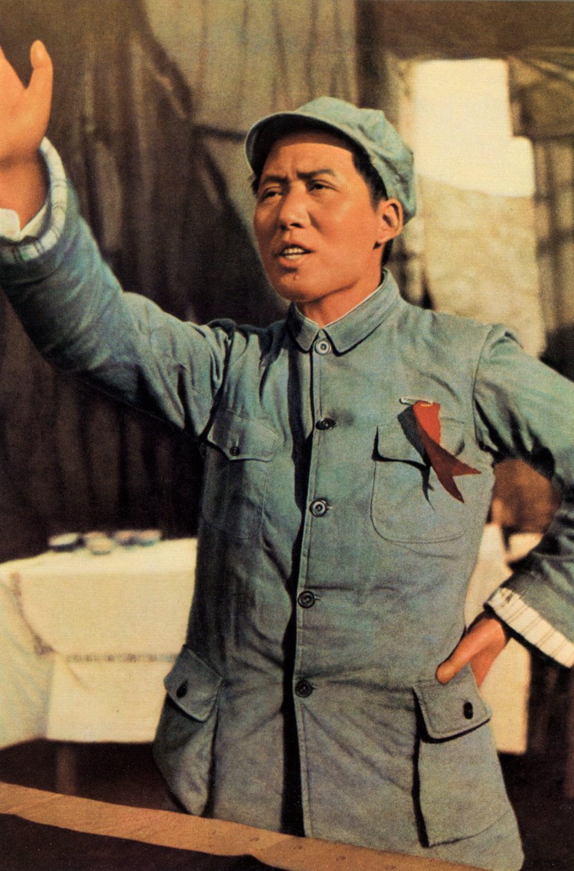 Mao Zedong, kinesisk kommunistisk revolusjonær og leder, c1920-c1940s av Unbekannt