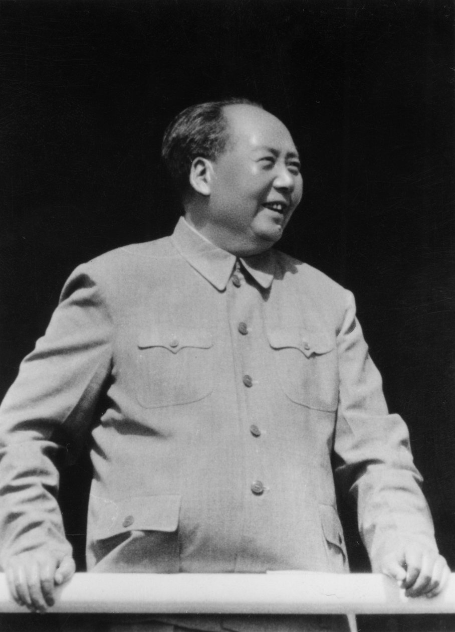 Mao Zedong, kinesisk kommunistisk revolusjonær og leder, c1950-c1960s av Unbekannt