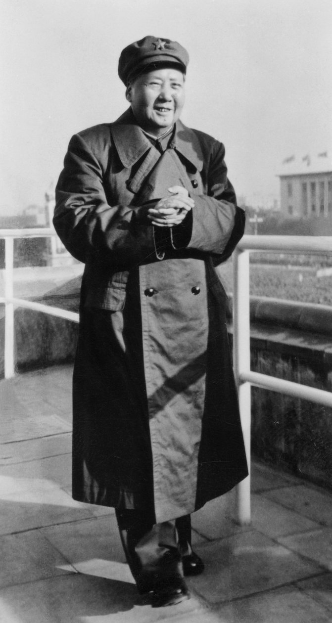 Mao Zedong, kinesisk kommunistisk revolusjonær og leder, ca 1960-tallet av Unbekannt