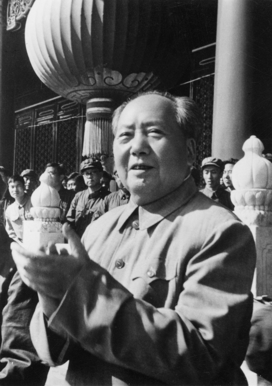 Mao Zedong, kinesisk kommunistisk revolusjonær og leder, ca 1970-tallet av Unbekannt